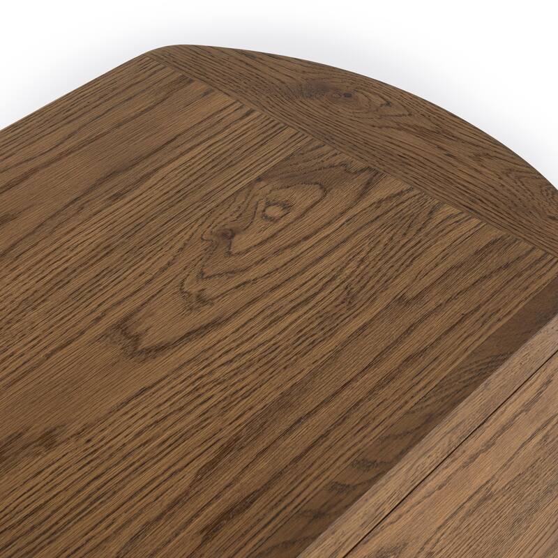 Classic Home Kyrie 2-Drawer Oak Veneer Nightstand