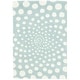 preview thumbnail 20 of 83, SAFAVIEH Soho Handmade Abstract Dots N.Z. Wool Area Rug 2' x 3' - Blue/Ivory