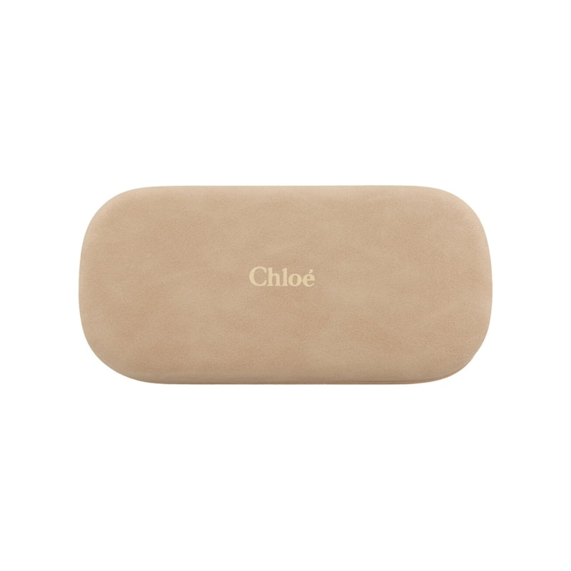 Chloé Round-Frame Metal Sunglasses