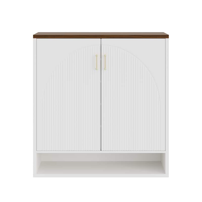 24 Pair Shoe Storage Cabinet with Adjustable Shelves, Hidden Shoe Organizer for Entryway, Foyer, Hallway