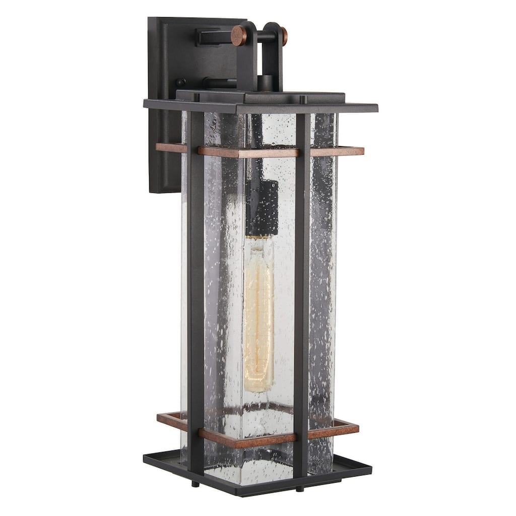 The Great Outdoors San Marcos Single Light 18-1/4" Tall Outdoor Wall