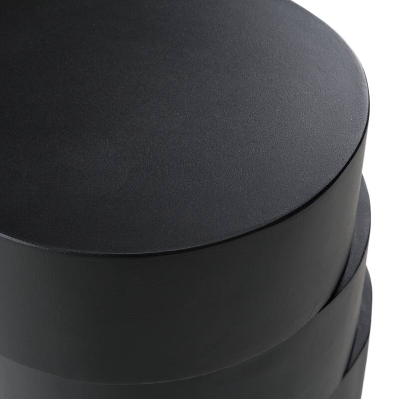 Modrest Grove Modern Black End Table