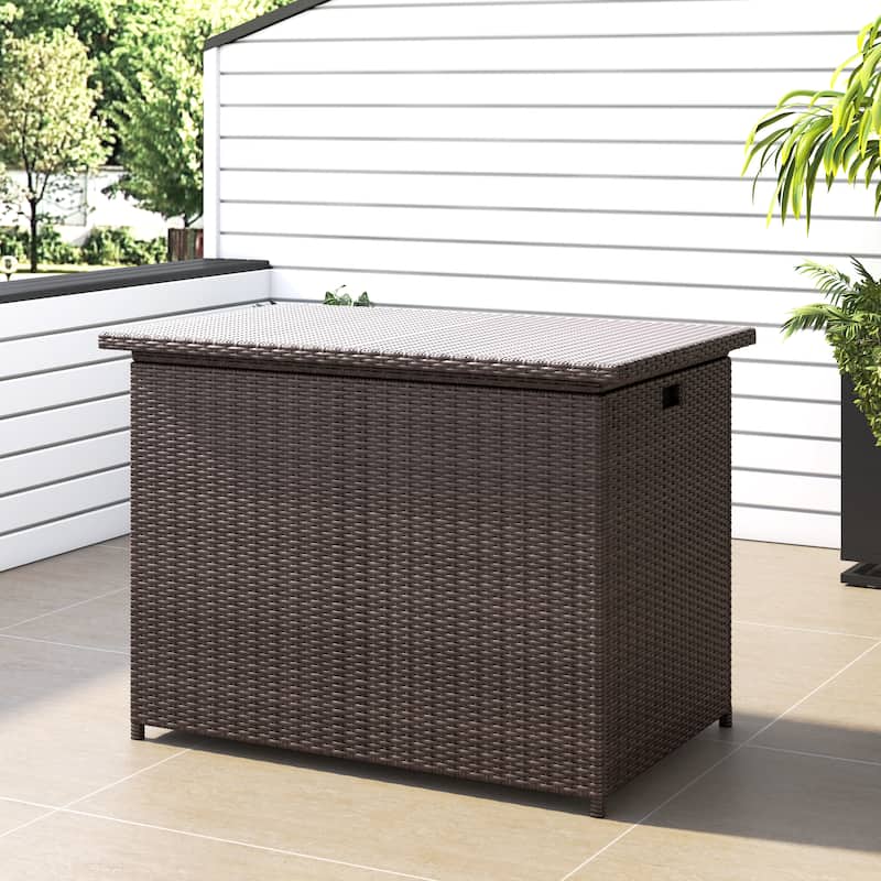 Corvus Lattice 127 Gallons Outdoor Cushion Storage Box