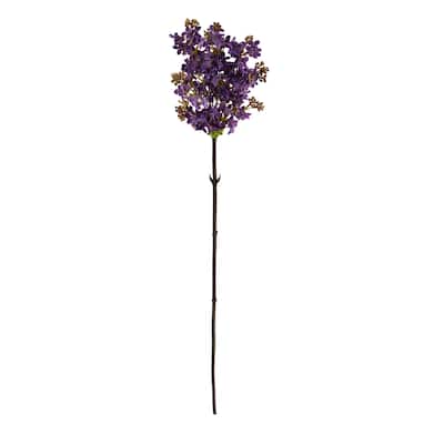 32" Lilac Artificial Flower (Set of 4)