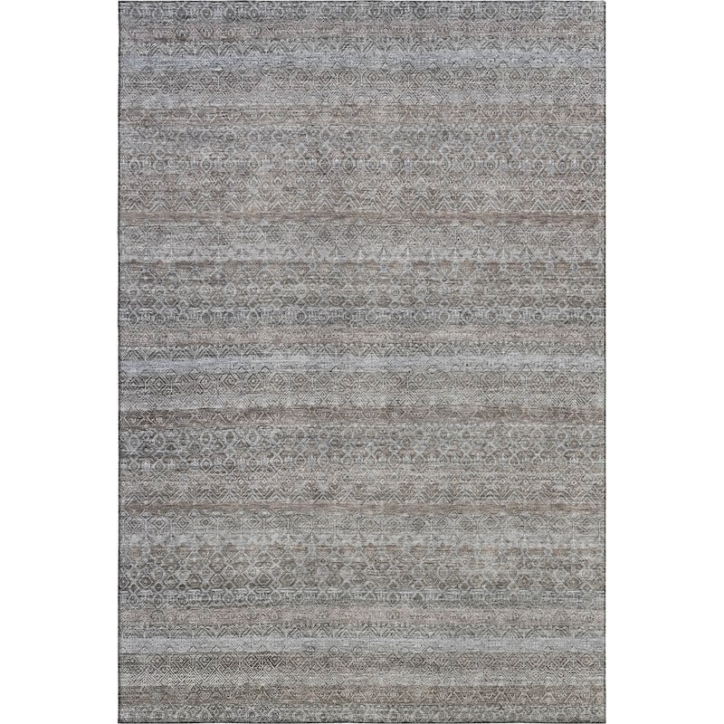 Premium Washable Super Soft Boho Stripes Mayfield Rug