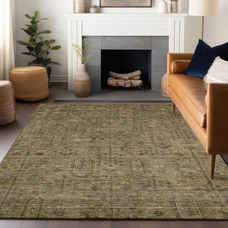Premium Washable Super Soft Vintage Global Mayfield Rug