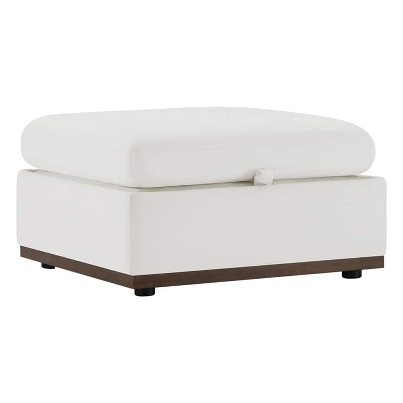 Donna Oversized Modular Sectional Fabric Sofa with Upgraded Wood Base