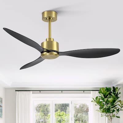 42/52-in 3-Blade Propeller Ceiling Fan with Remote without Light