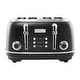preview thumbnail 11 of 56, Haden Heritage Retro Wide Slot 4-slice Toaster Black / Chrome