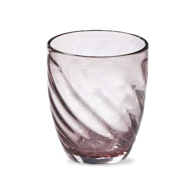 12 oz. Optic Everything Glass Solid Pink Dishwasher Safe Beverage Glassware Dinner Party Wedding Resturant
