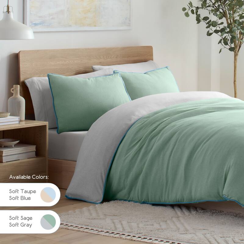Vellux Snuggle Soft Taupe Comforter Set