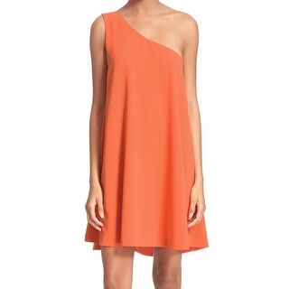 alice and olivia one shoulder dress