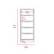 preview thumbnail 4 of 13, TUHOME Kaia 5 Drawer Dresser, Vertical Dresser