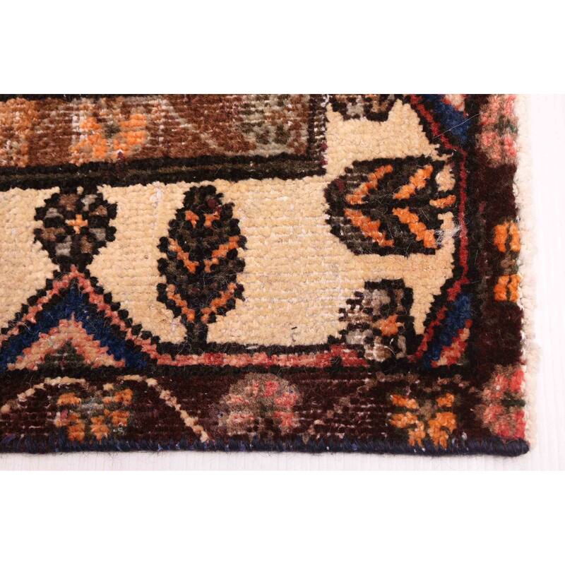 ECARPETGALLERY Hand-knotted Antalya Vintage Red Wool Rug - 4'9 x 6'7