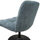 preview thumbnail 45 of 45, Art Leon Fabric Swivel Accent Chair with Ottoman