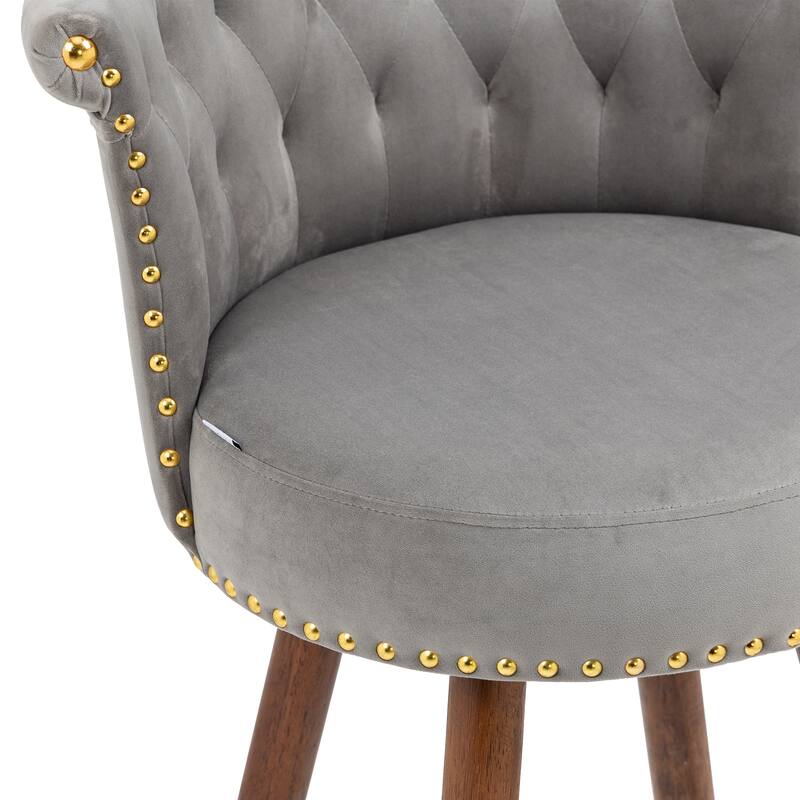 Swivel Bar Stools With Backrest Footrest
