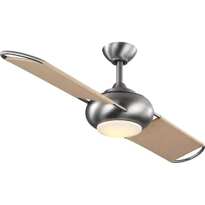 Edisto 54" Collection Indoor Outdoor Ceiling Fan with Two Canvas Wrapped Blade - 10.870" x 27.500" x 13.500"