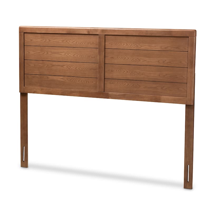 Carson Carrington Ulvsta Walnut Mid-century Wood Headboard - Full