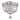 Chrome 3-Light Crystal Ceiling Flush Mount
