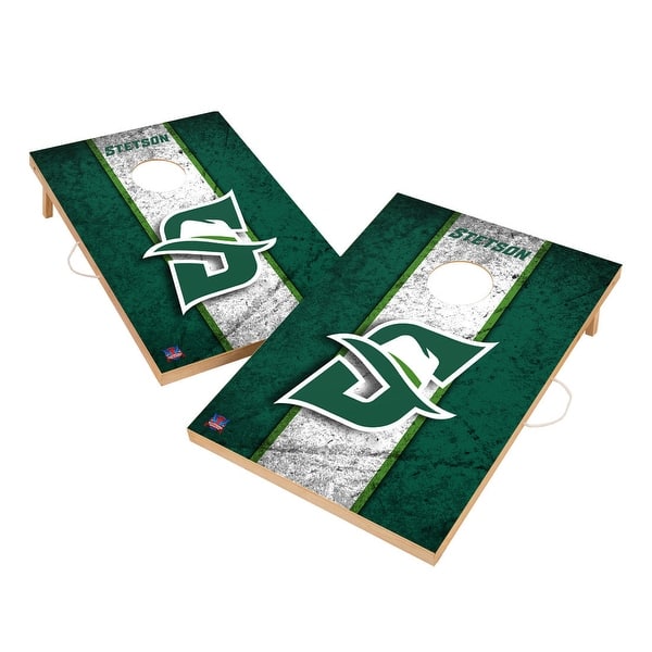 slide 2 of 5, Vintage Stetson University Hatters Regulation 2x4 Cornhole Set