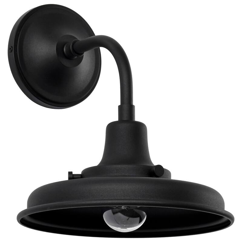 Nuvo Lighting 60/8550 Morris 12" Tall Outdoor Wall Sconce - Black