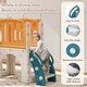 preview thumbnail 3 of 16, Kinbor Toddler Slide PlaySet - Kids Slide with Basketball Hoop, Toddler Indoor Outdoor Playground - N/A