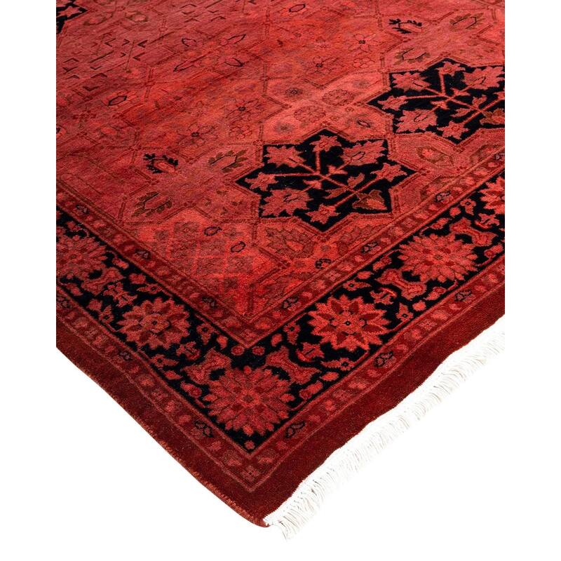 Fine Vibrance, One-of-a-Kind Hand-Knotted Area Rug - Pink, 3' 1" x 5' 5" - 3' 1" x 5' 5"
