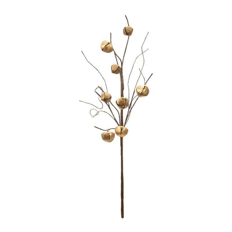 Sleigh Bell Twig Spray (Set of 6) - N/A