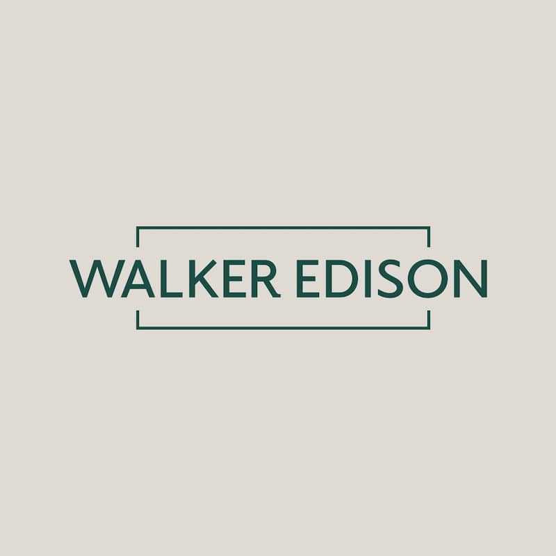 Walker Edison 3-Piece Set Writing Desk with 2 Wide Bookcases