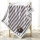 preview thumbnail 6 of 16, BOON Super Cute Cartoon Flannel Fleece Ultra Soft Baby Throw Blanket 30" x 40" - fakesheep