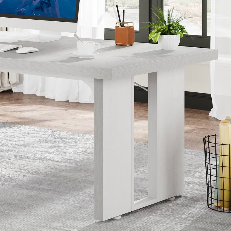 70.9" L x 31.5" W Rectangular Wood Conference Table for 6 to 8