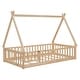 preview thumbnail 23 of 50, Twin Tent-shaped Floor Bed