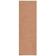 preview thumbnail 58 of 65, SAFAVIEH Faux Rabbit Washable Fur Teofila Solid Shag Rug 2'6" x 8' Runner - Brown - Runner