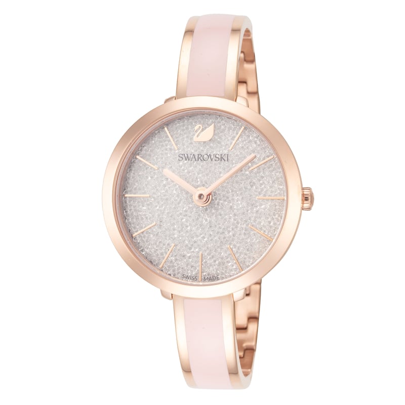 Swarovski Women's Crystalline 35mm Quartz Crystal Watch 5646769 - Gold-Tone - One Size