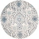 preview thumbnail 53 of 111, SAFAVIEH Madison Belle Boho Glam Paisley Pattern Area Rug 10' Round - Cream/Light Grey - Round