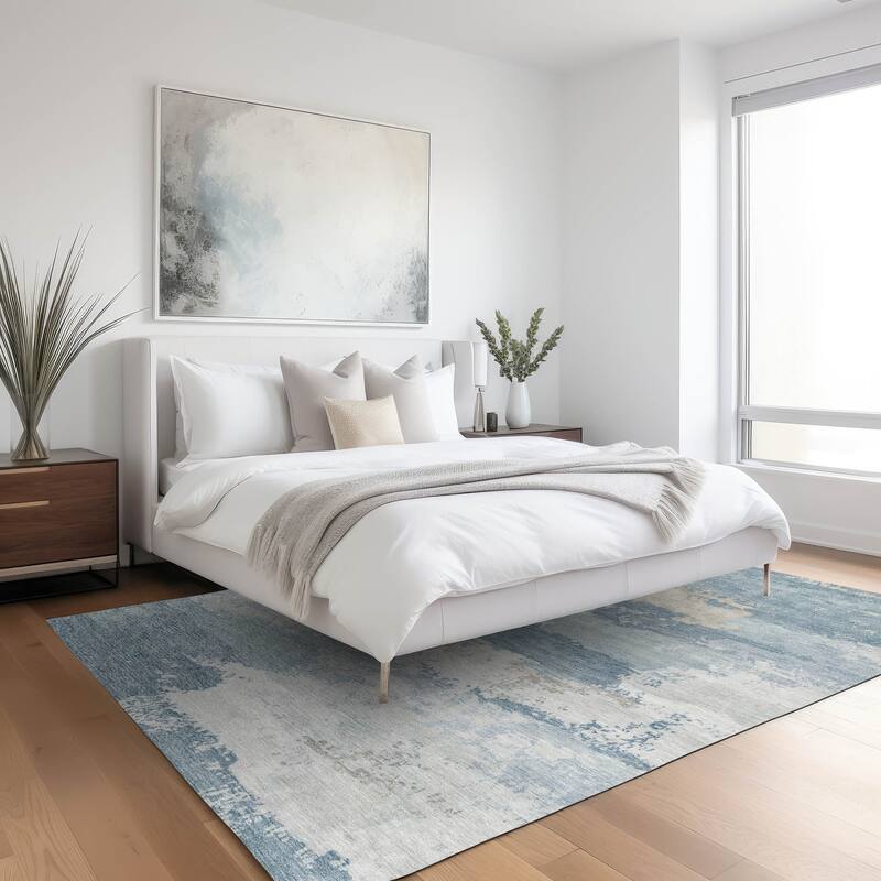 Machine Washable Indoor/ Outdoor Chantille Rug