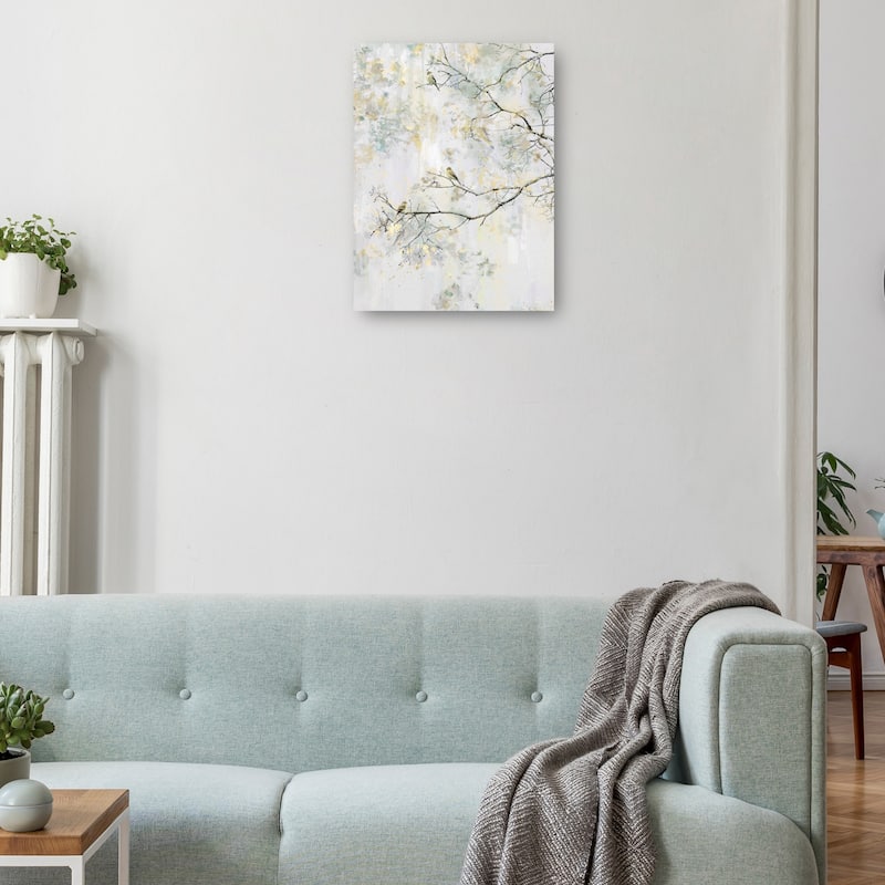 Perched II By Studio Arts Canvas Art Print