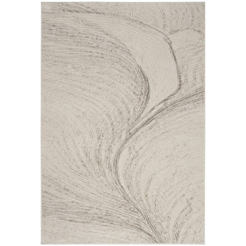 Calvin Klein CK029 Captivating Indoor only Ivory Contemporary Area Rug