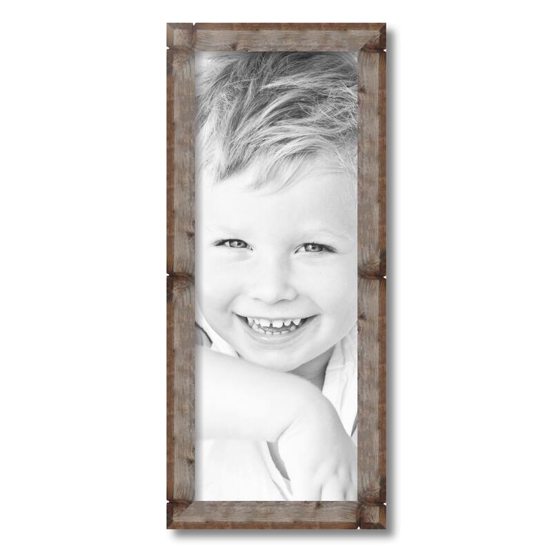 ArtToFrames Bosswood Rustic 9x24 Inch Picture Frame, 1.63 Inch Wood Poster Frame Available in Multiple Colors (SM-SC-9x24)