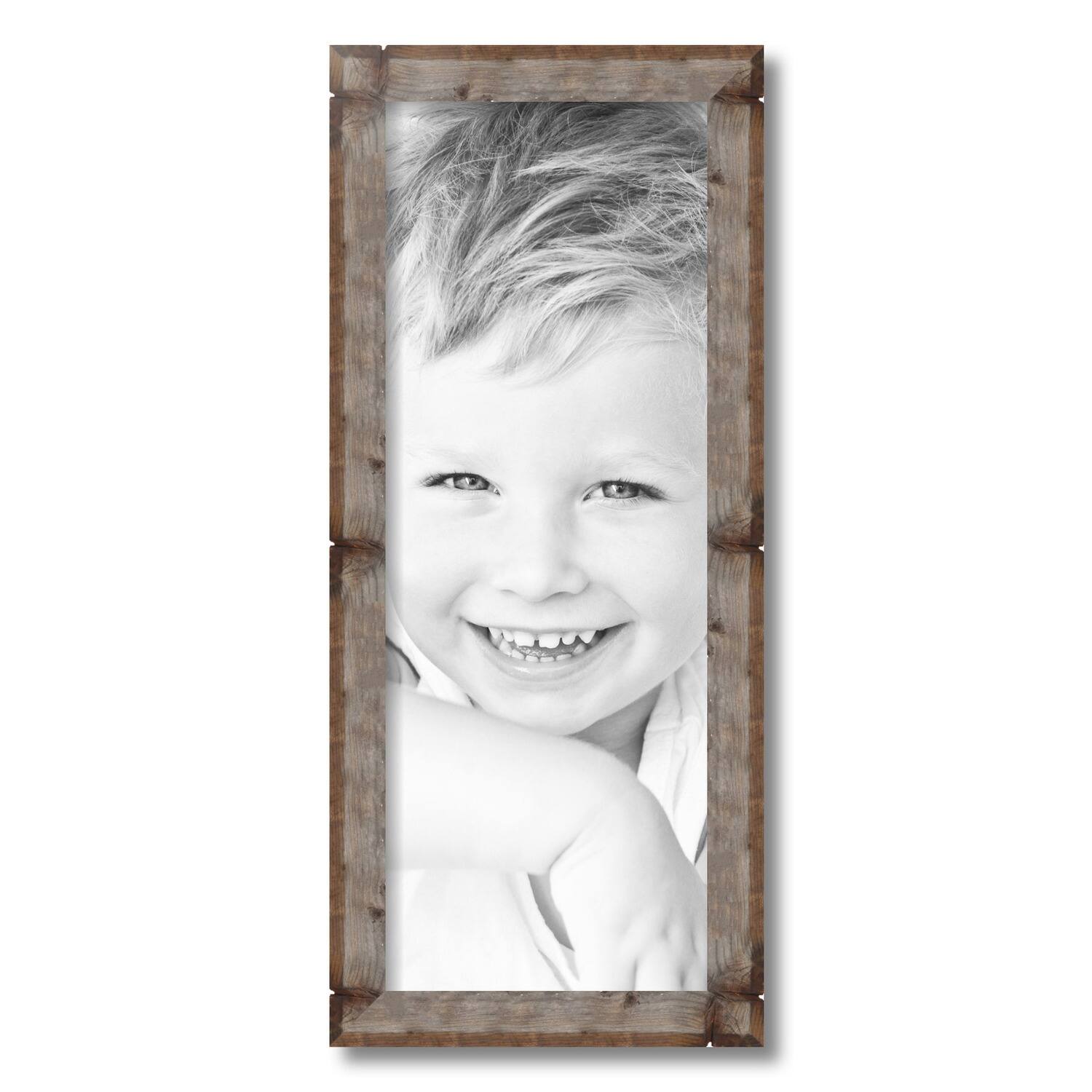 ArtToFrames Bosswood Rustic 9x24 Inch Picture Frame, 1.63 Inch Wood