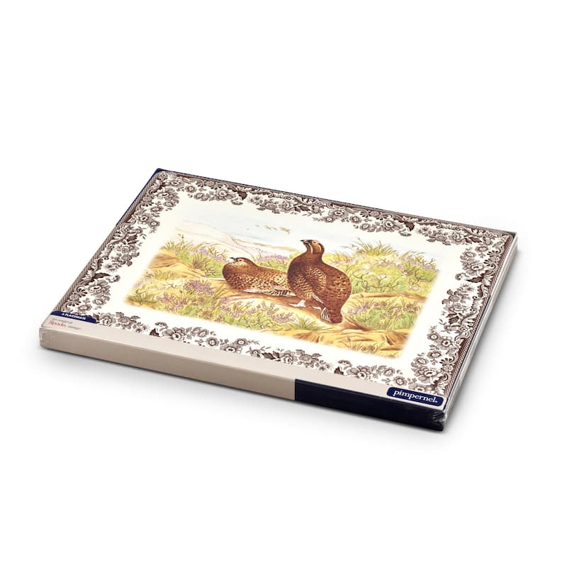 Pimpernel Set of 4 Spode Woodland Placemats - 15.7 inches x 11.7 each