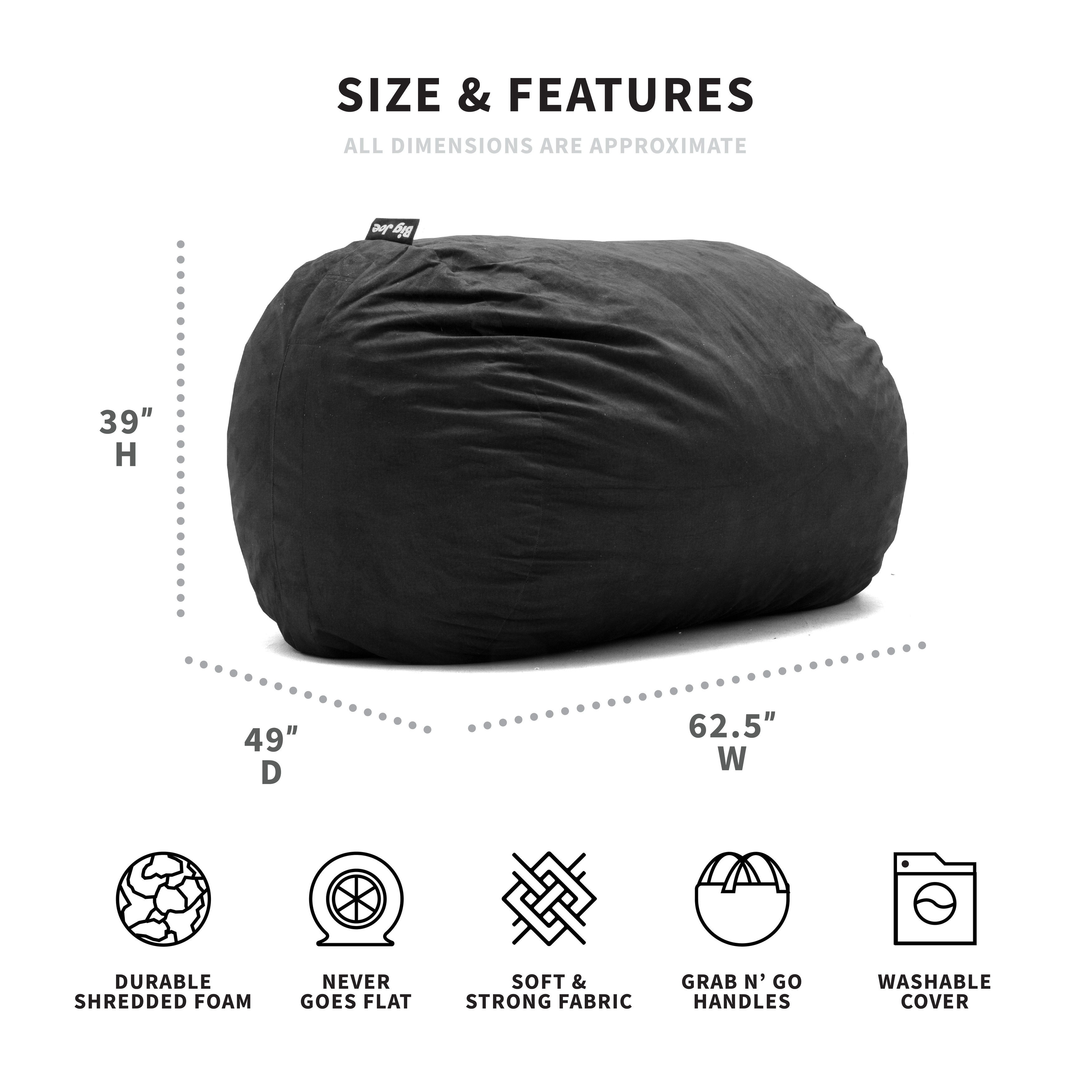 Big joe xl shop bean bag cover