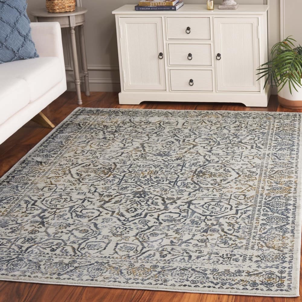 SAFAVIEH Princeton Biddie Vintage Distressed Boho Oriental Polyester Rug