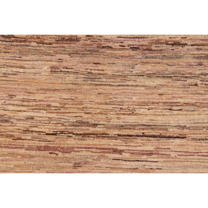 Rustic Ombre Zemeen Gabbeh Hand Knotted Wool Area Rug