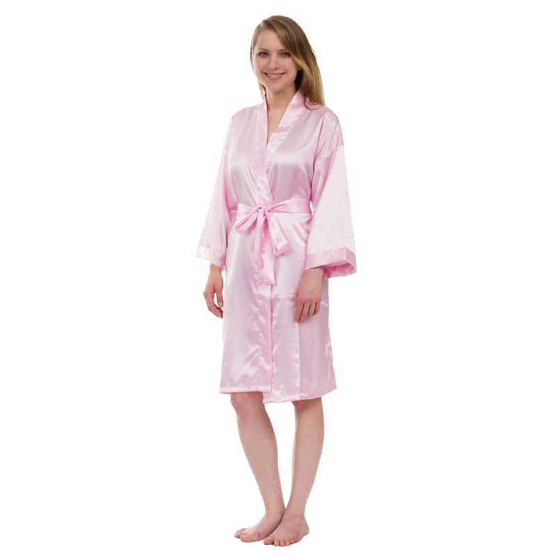 Women's Silky Satin Robe