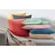Whitley Faded Waffle Weave Cotton Throw Pillow