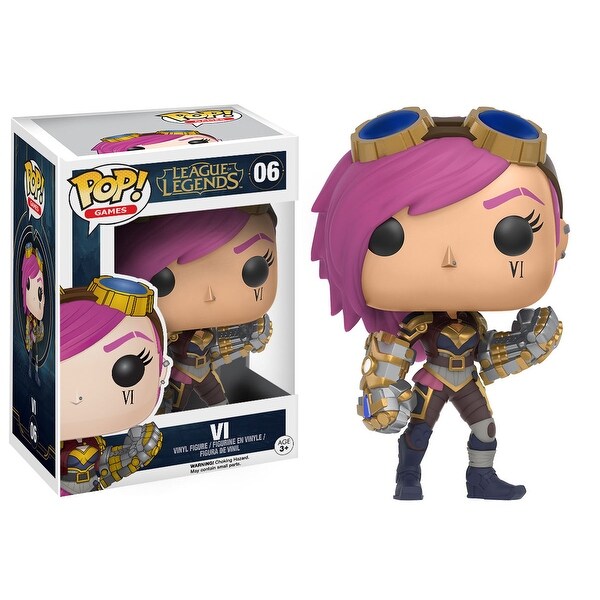 Funko Pop Games League Of Legends Vi Vinyl Figure Action Figure Multi