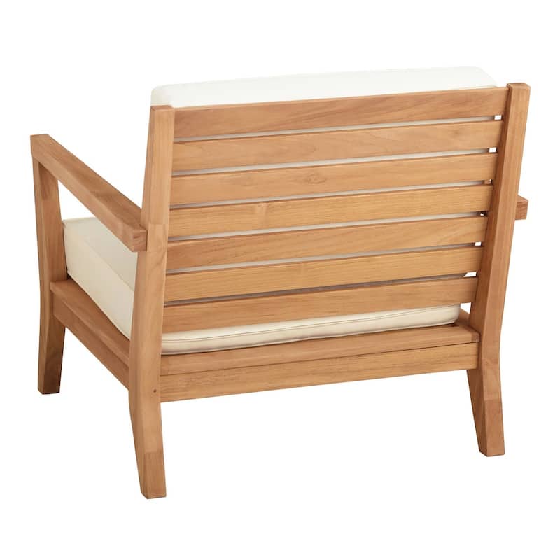Clermont Outdoor Natural Teak Arm Chair