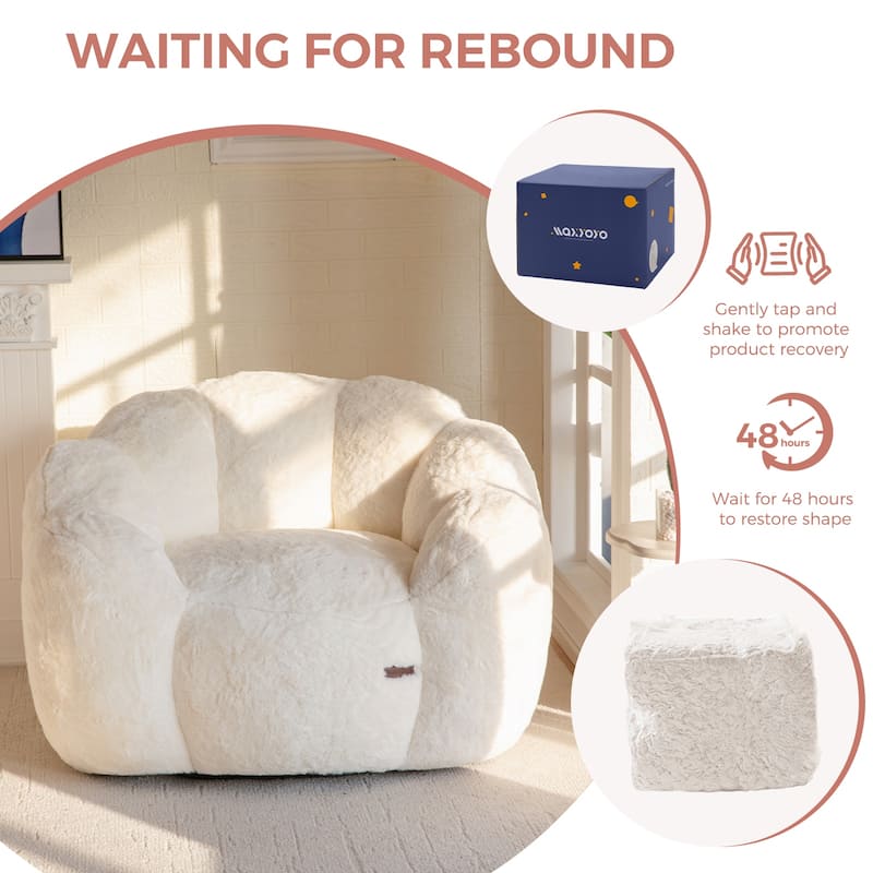 Floral Shaped Bean Bag Chair