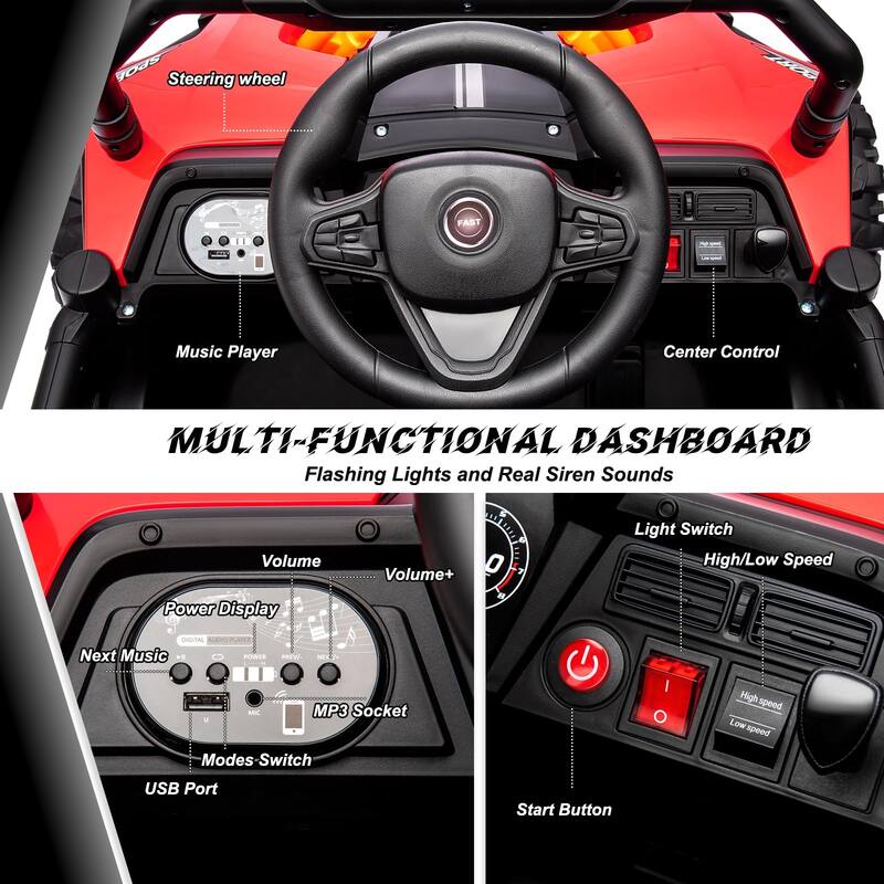 12V Electric UTV Car with Remote Control
